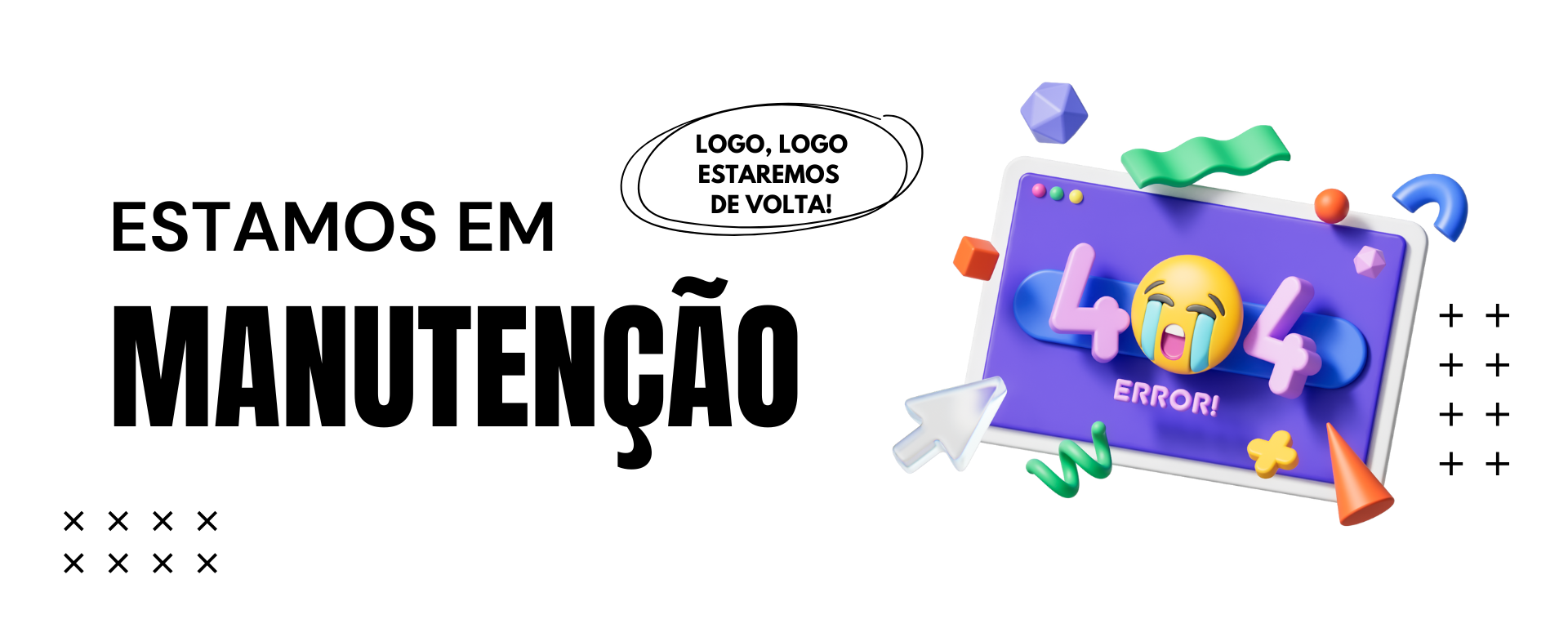 Site em manutenção